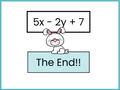 Easter Advanced Equivalent Expressions Race - Digital and Printable Easter Advanced Equivalent Expressions Race - Digital and Printable