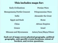 Ancient History Map Bundle