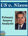 US v. Nixon Primary Source Analysis