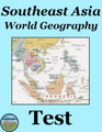 Southeast Asia Test for World Geography