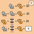 Order of Operations Logic Picture Puzzles