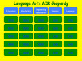 3rd Grade Language Arts STATE TEST PREP Jeopardy Game!