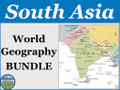 South Asia World Geography Bundle