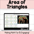 Area of Triangles Digital Self-Checking Activity