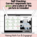 Area of Trapezoids Self-Checking Digital Activity