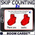 Skip Counting by 2s Introduction and Practice Activity - Digital Boom ™ Cards