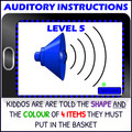 Digital Auditory Memory Activity BUNDLE with Shapes and Colors – Boom Cards