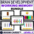 Working Memory Activities level 2 BUNDLE – Digital Boom™ Cards