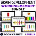 Working Memory Activities level 3 BUNDLE – Digital Boom™ Cards