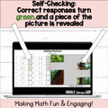 Add Fractions with Like Denominators Self-Checking Digital Activity