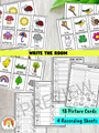 Spring Literacy Activities | Spring Emergent Readers | Spring Write the Room