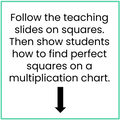 Square Roots and Cube Roots Lesson - Digital and Printable