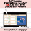 Change Decimals to Mixed Numbers in Simplest Form Digital Self-Checking Activity