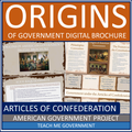 Origins of Government, Articles of Confederation, Constitution Digital Brochure