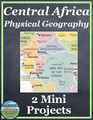 Central Africa's Physical Geography Mini Projects
