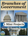 3 Branches of Government Mini Projects