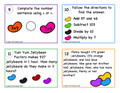 Grade 3 Jellybean Math Task Cards