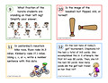 Grade 4 Sports Math Task Cards