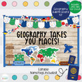 Geography Bulletin Board Kit