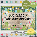 Frog - Christian - Back to School Bulletin Board Kit