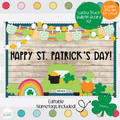 Lucky Truck - St Patricks Day Bulletin Board Kit