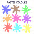 Paint Splatters Clipart