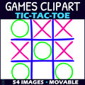 Tic Tac Toe Clipart | Noughts and Crosses Game