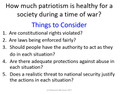 World War One:  Radical Patriotism Required! - How much patriotism is too much or too little?