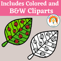 Counting to 10 Cliparts | Spring Counting Clip Arts | Counting Ladybug Cliparts
