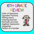 6th Grade Math Review Game