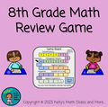 8th Grade Math Review Game