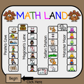 Thanksgiving Math Land Master Your Multiplication Facts Game