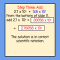 Scientific Notation - Addition and Subtraction