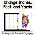 Change - Convert - Yards, Feet, and Inches - Customary - Digital Activity