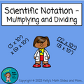 Scientific Notation Bundle of Five Lessons