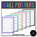 Sight Word Poster Charts

These pre-k, kindergarten, first-grade, second-grade, third-grade and high-frequency nouns sight word poster charts are attractive reminders to put on word walls. Encourage students to practice reading the charts daily. These poster charts are available in Ledger and A3 sizes.