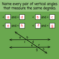 Angles, Parallel Lines, and Transversals