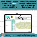 Editable Self-Checking Self-Grading I Spy Template - Digital Task Card Vol.1