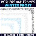Frost Winter Borders