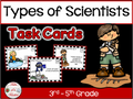 Types of Scientists Task Cards