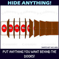 Animated GIF Closing Doors Clipart