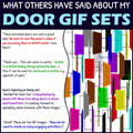 Animated GIF Closing Doors Clipart