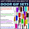 Clipart Doors and Opening and Closing Door GIFs BIG BUNDLE