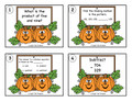 Grade 4 Pumpkin Math Task Cards