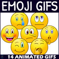 Emoji GIFs - Emotions - Animated Clip Art - Set 8