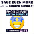 Emoji GIFs BUNDLE - Emotions - Animated Clip Art