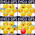 Emoji GIFs BUNDLE - Emotions - Animated Clip Art