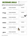 Animal Adaptations in the Woodland Habitat Activities and Worksheets