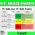 PE Skills Rubric 