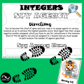 Integer Operations Spy Agency Math Challenge | Add Subtract Multiply Divide